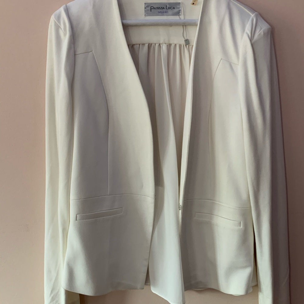 White blazer